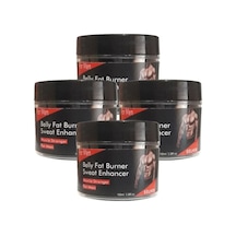 Eelhoe 4lü Adet Belly Fatburner Sweat Enhancer Erkeklere Özel Kremi 100 Ml