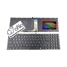 MSI Uyumlu Gs60, Ge72, Gl72 Notebook Klavye Siyah Işıklı Tr - Rgb