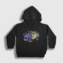 Presmono Unisex Çocuk Van Pearl Jam Kapüşonlu Sweatshirt Siyah