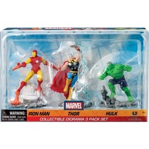 Marvel Iron Man Thor Hulk Figure Set