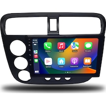 Honda Civic V-tec 2001-2006 8+256 Gb Android Multimedya Sistemi Teyp Yazılımsal 9"