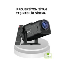 Tüketimli Hdmı Usb Girişli Akıllı Projeksiyon Cihazı Taşınabilir Düşük