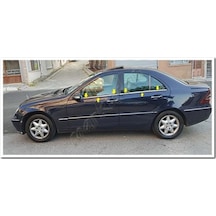 Db Chrome Mercedes C W203 Cam Çıtası Nikelajı 2001-2007 4 Parça P