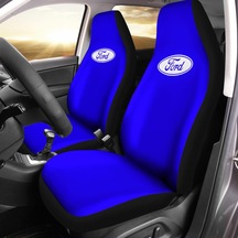 Ford Baskılı Oto Koltuk Kılıfı Pro - Mavi