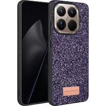 Onegif Xiaomi Mi 15t Pro Bright Simli Kapak - Derin Mor -