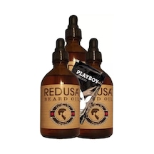 Süper Redusa Beard Oil 3 Adet Sakal Bakım Yağı 100 Ml + Jel Hediye