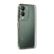 Vivo Y17s Kılıf Razer Lensli Silikon - Yeşil -