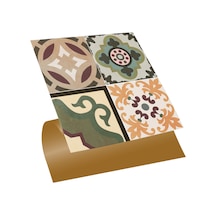 Tink KENDİNDEN YAPIŞKANLI KAFKAS DESENLİ PVC KARO 30X30 CM