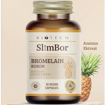 Bi7tech Slimbor Bromelain Ananas 30 Kapsül