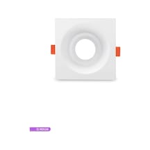 ACK Terra Alüminyum Modüler Spot Armatür Kare Beyaz 110mm-110mm Beyaz