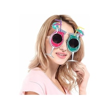 Kokteyl Temalı Hawaii Yaz Partisi Gözlüğü 15x16 Cm