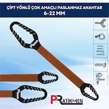Çift Yönlü Çok Amaçlı Paslanmaz Anantar 6 22 Mm