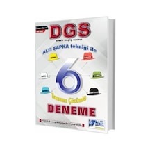 Dgs Altışapka Tekniği İle 6 Tamamı Çözümlü Deneme / Kolektif