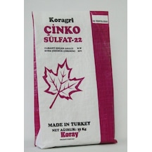 Yaprak Gübre Çinko Sülfat 25 KG ( Zinc Sulfate) %22 Zn