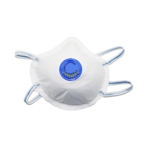 Ventilli Maske Ffp2 Nr Toz İş Güvenlik Sanayi Boya Maskesi Konik Maske - 250 Adet