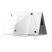 Macbook Uyumlu 13.6' Air 2022 M2 Wiwu Ultra İnce Sararmayan Şeffaf Macbook Uyumlu Crystal iShield PC Kılıf WİWU-TA84000 Şeffaf