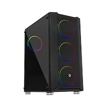 Frisby FC-9405G 650W 80+ Panda Double Slim Mid Tower Bilgisayar Kasası