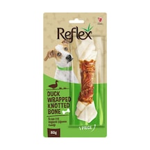 Ördek Eti Sargılı Düğümlü Köpek Çiğneme Kemiği 80 Gr