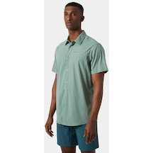 Helly Hansen Tofino Solen Short Sleeve Shirt Erkek Kısa Kollu Gömlek 63204-489 Yeşil 001