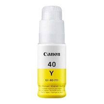 Canon Gı-40y Yellow Sarı Şişe Mürekkep G6040-g5040 Kdo