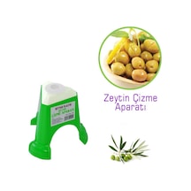 Kolay Zeytin Dilme Çizme Aparatı Pratik Kolay Zeytin Çizici Alet 4801 Çok Renkli