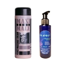 Hintohu Maxi Male Cream 200 Ml Erkekler Için Pe.nis Bakım Losyonu Ve Playboy Naturallubricant 125ml