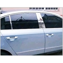 Volkswagen Passat B6 Krom Cam Direği 6 Parça 2005 - 2010 P.Çelik