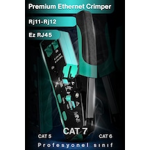 Mn6 Mn404 Ez Rj45 Pense/profesyonel Sınıf-rj45 Cat7/cat6/cat5, Rj11 Ve Rj12-cat 6 Pense