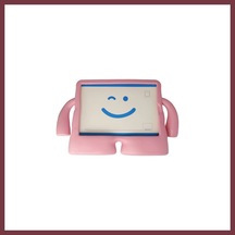 Storeşahin Apple Uyumlu iPad Mini 6 Karakter Tablet Silikon - Açık Pembe Shn0720
