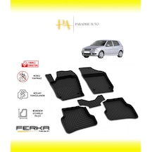 Volkswagen Polo Hb 4 1999-2005 4d Havuzlu Paspas