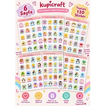 6 Sayfa Öğretmen Motivasyon Öğrenci Tebrik Sticker Seti 0