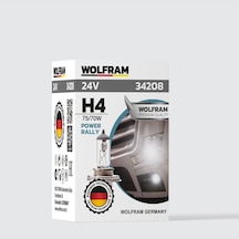 H4 Ampul Standart Işık Tablalı P45t 24v 75/70w - Wolfram 34208