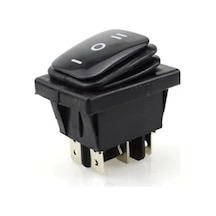 Ic-108W Geniş Işıksız 3 Kademeli Anahtar On-Off-On 6P 5 Adet