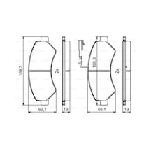 BOSCH 986494799 Fren Sistemleri