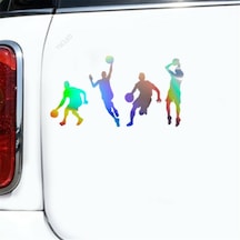 Basketbol Oyuncu Sticker Araba Yapıştırma 1