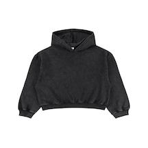 Civil Girls Kapisonlu 10-13 Yaş Sweatshirt - Gri Antrasit