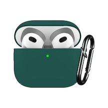 Airpods 3 Lansman Silikon Kılıf Yeşil