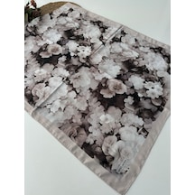 Arsel Moda Soft Pamuklu Şal Çiçek Desen Lbd2204-51687 Çok Renkli
