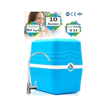 WaterMelon Wm21 Premium 5+5 Ultramineral 8 Litre Metal Tanklı 10 Aşamalı Pompalı Süper Sarım Membranlı Su Arıtma Cihazı