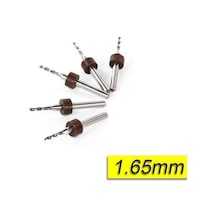 Pcb Mikro Karbür Cnc Matkap Ucu 10Lu Set 1.65Mm Tungsten 18 Shank