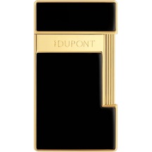 S.t. Dupont Lacquered Slimmy Siyah Puro Çakmağı 28222