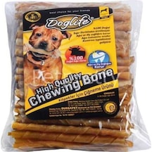 Doglife Burgu Çubuk Kahverengi Naturel Köpek Ödülü 6 G 100'lü