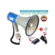 Profesyonel Büyük Boy El Megafon Şarj Ünite-mayk-bluetooth-usb-sd-siren-ses Kayıt Ve Tekrar Etme