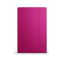 Galaxy Tab S9 Plus 2023 Sm-x810-sm-x816-sm-x818 Uyumlu Smart Cover Standlı 1-1 Tablet Kılıfı - Pembe - T29348