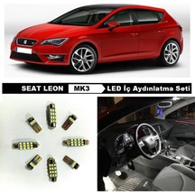 Megamarket06 Seat Leon Mk3 Led Iç Aydınlatma Ampul Seti Beyaz 10adet