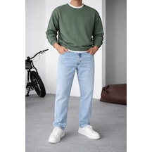 Erkek Buz Mavi Relaxed Fit Bol Paça Kot Pantolon Mavibuz Erkek Buz Mavi Relaxed Fit Bol Paça Kot Pantolon Mavibuz