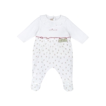 Chicco Kız Bebek Arkadan Açılan Tulum 09101285000000 000033 Beyaz