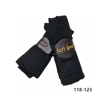 Soft İpek Mio Caz Pamuk Şal Siyah 118-123 Çok Renkli