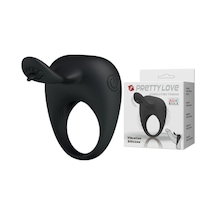 Hızlı Express Pretty Love Tong Güçlü Titreşimli Penis Halkası Klitoris Vibratör Mastürbatör