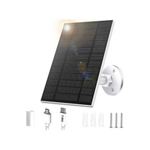 Pazly 4000mah İç Pil, 3.3w Güneş Panelli Şarj Cihazı - Ip65 Su Geçirmez, 360 Ayarlanabilir, Type-c Ve Micro-usb İle Pil Ve Güneş Enerjisi Şarj Cihazı